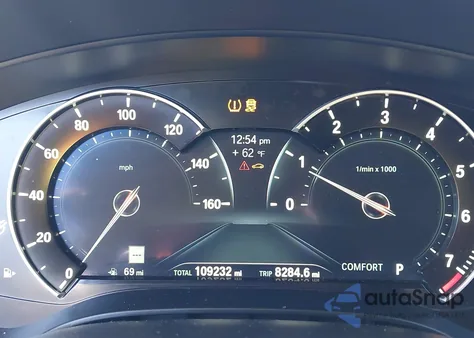 2018 BMW 540I из США, поврежденный, VIN WBAJE5C50JG918637